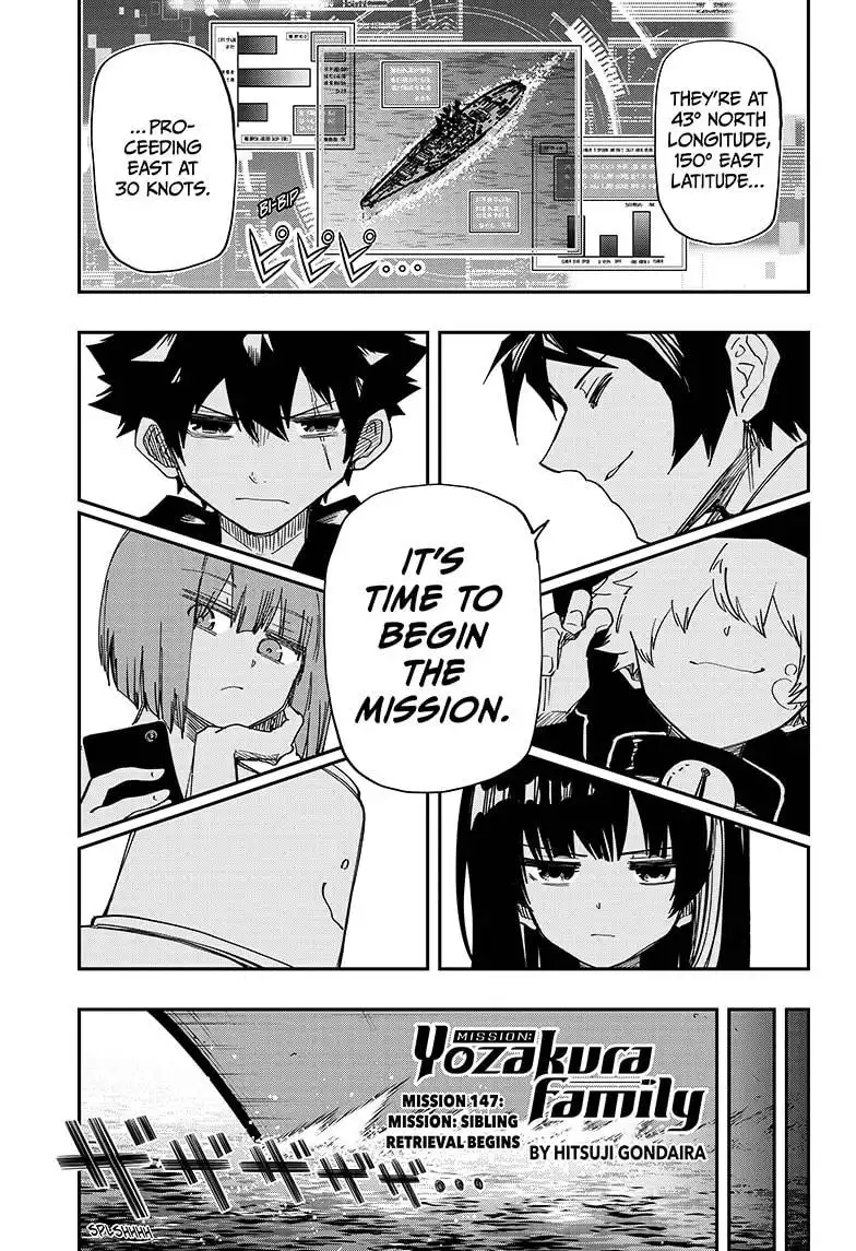 Mission: Yozakura Family Chapter 147 1